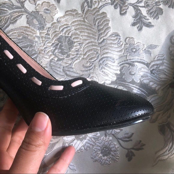 PinUp Vintage Peep Toe Bow Heels - Picture 5 of 8